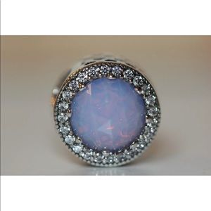 Pandora radiant heart charm in opalescent